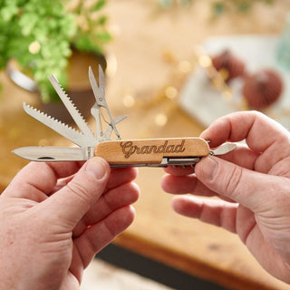 Personalised Penknife For Dad - Sunday's Daughter