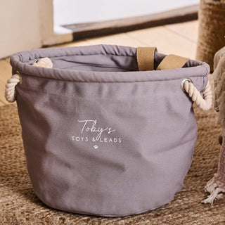 Personalised Pet Toy Storage Basket - Sunday's Daughter