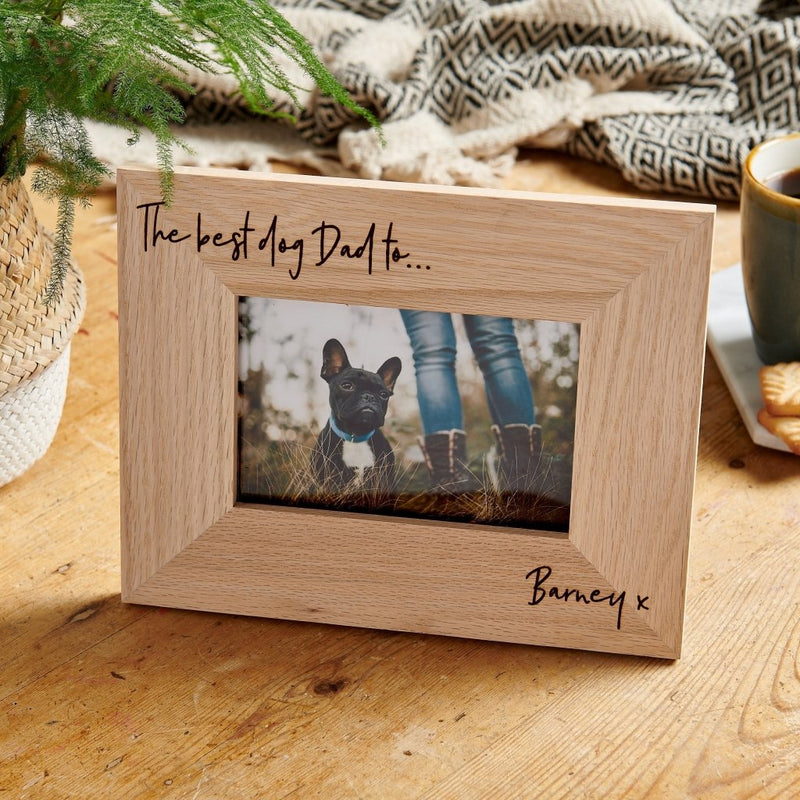 Personalised Pet Wooden Picture Frame - Sunday's Daughter