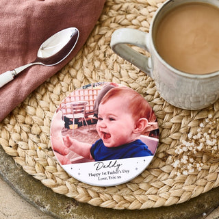 Personalised Photo Ceramic Coaster