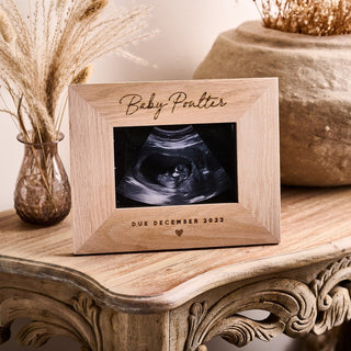 Personalised Pregnancy Announcement Picture Frame