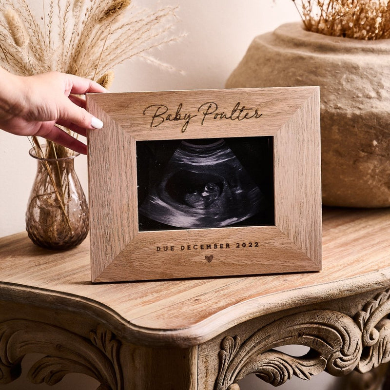 Personalised Pregnancy Announcement Picture Frame