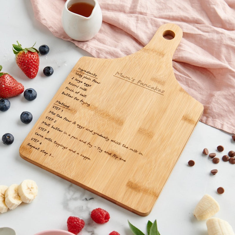 Personalised Recipe Serving Board - Mother's Day gifts - Sunday's Daughter