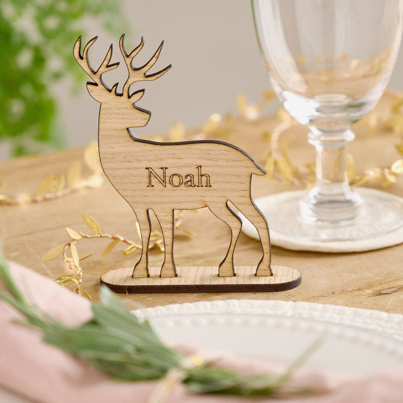 Personalised Reindeer Place Setting - Sunday's Daughter