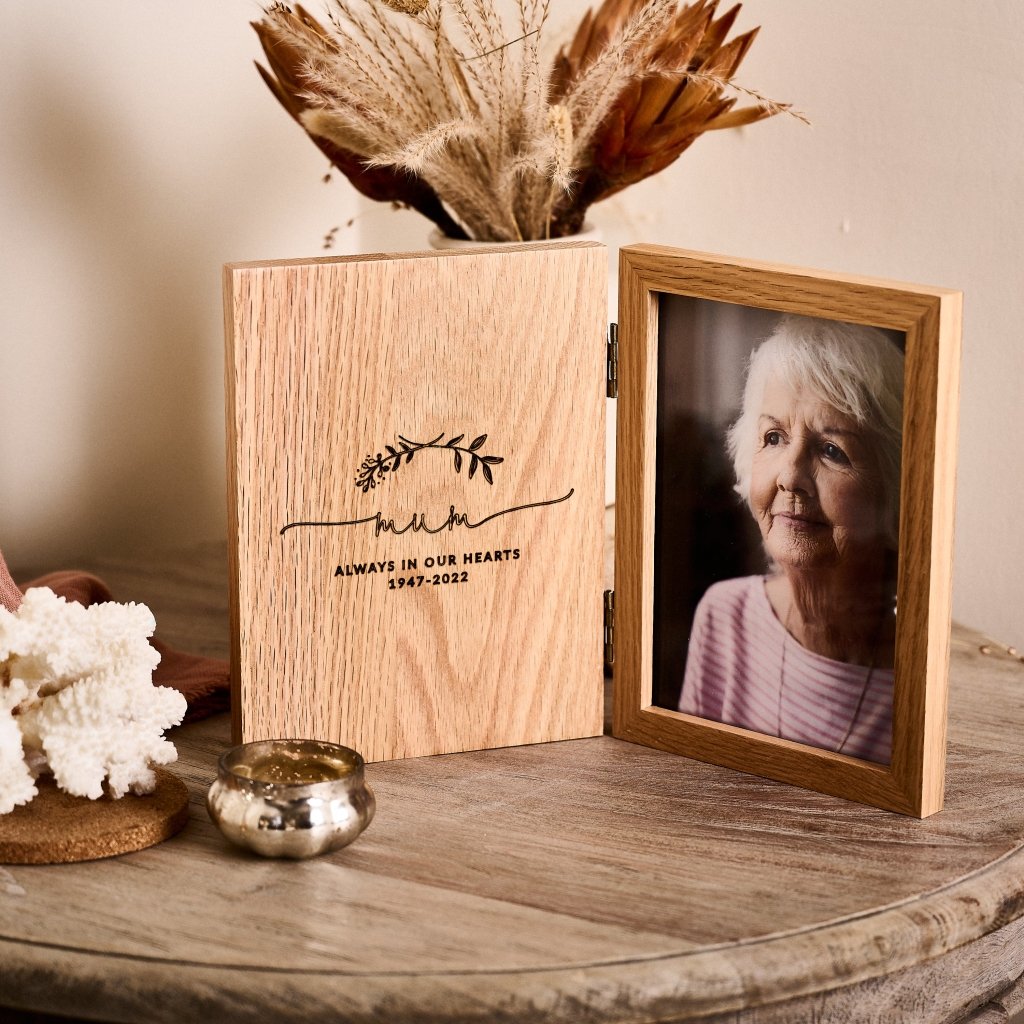 Personalised Remembrance Book Photo Frame