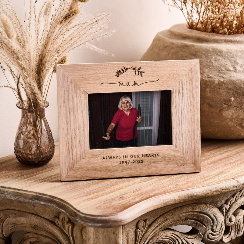 Personalised Remembrance Picture Frame