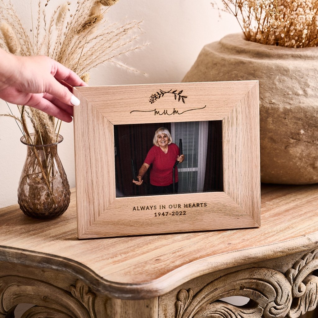 Personalised Remembrance Picture Frame
