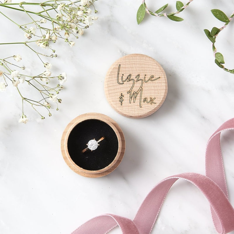 Personalised Ring Box - Sunday's Daughter