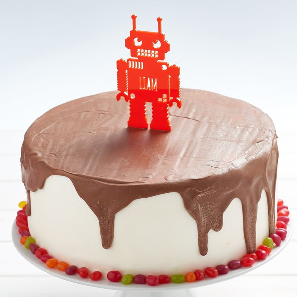 3D Robot Cake – Beautiful Birthday Cakes