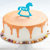 Personalised Rocking Horse Cake Topper - Sunday's Daughter