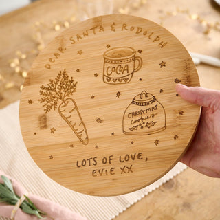 Personalised Santa Wooden Board