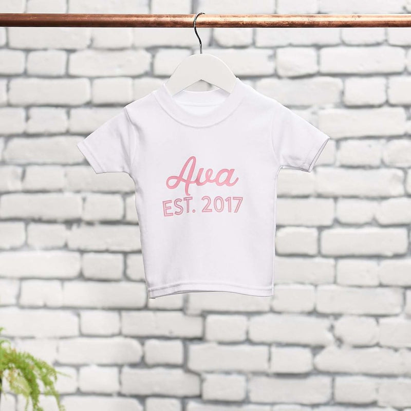 Personalised Sister And Brother T Shirt Set - Sunday's Daughter