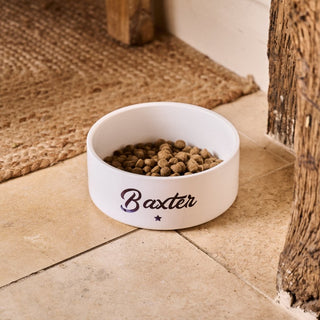 Personalised Star Pet Bowl