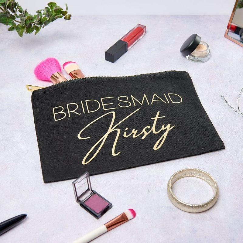 Personalised The Bride Make Up Bag - Sunday's Daughter