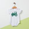 Personalised Tractor Baby Grow - Sunday's Daughter