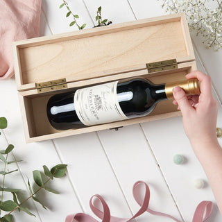 Personalised Wedding Bottle Box - Sunday's Daughter