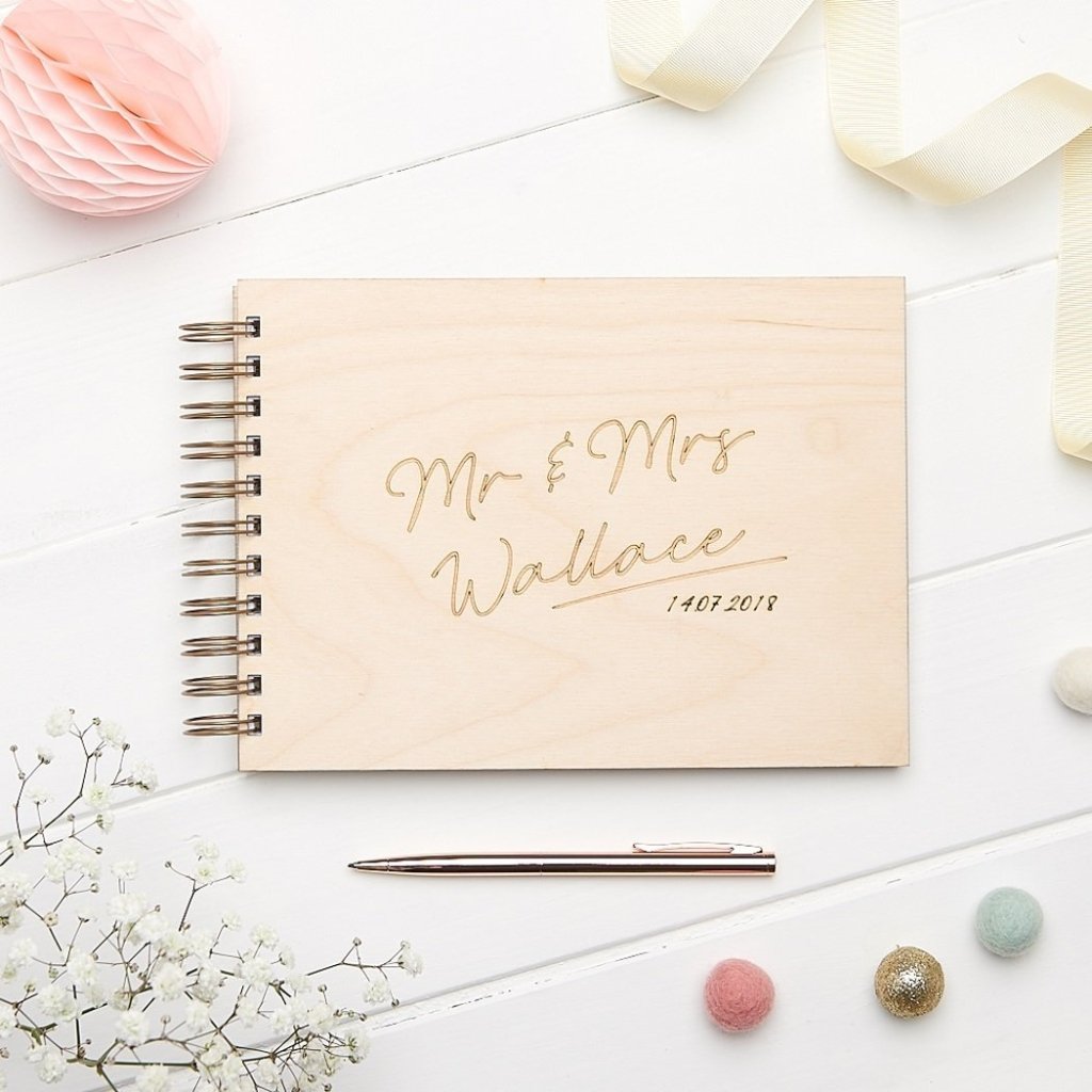 Personalised Wedding Guest Book - Sunday's Daughter