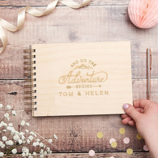 Personalised Wilderness Wedding Guest Book - Sunday's Daughter