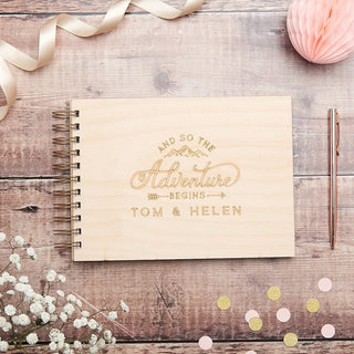 Personalised Wilderness Wedding Guest Book - Sunday's Daughter