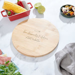 Personalised Wooden Family Cheeseboard - Sunday's Daughter