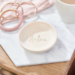 Personalised Wooden Trinket Dish - Sunday's Daughter