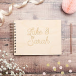 Personalised Wooden Wedding Guest Book - Sunday's Daughter
