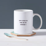 Reasons Why Daddy Is Best Father's Day Mug - Mug back message - Sunday's Daughter
