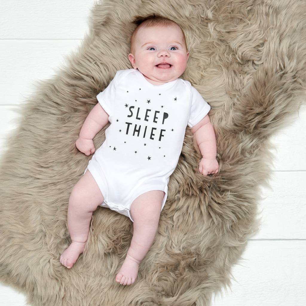 Sleep Thief Baby Grow - Sunday's Daughter