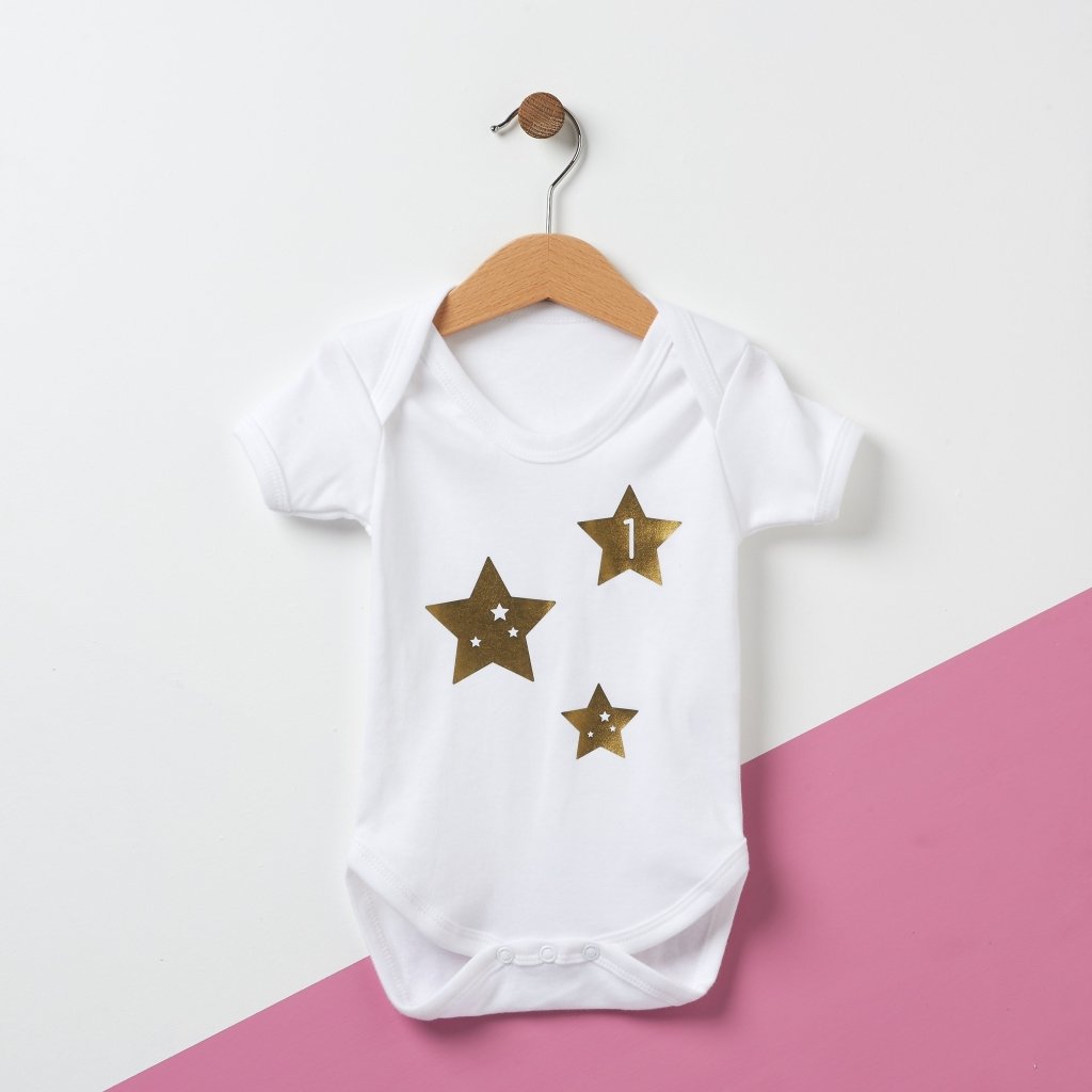 Stars Personalised Kids T Shirt - Sunday's Daughter