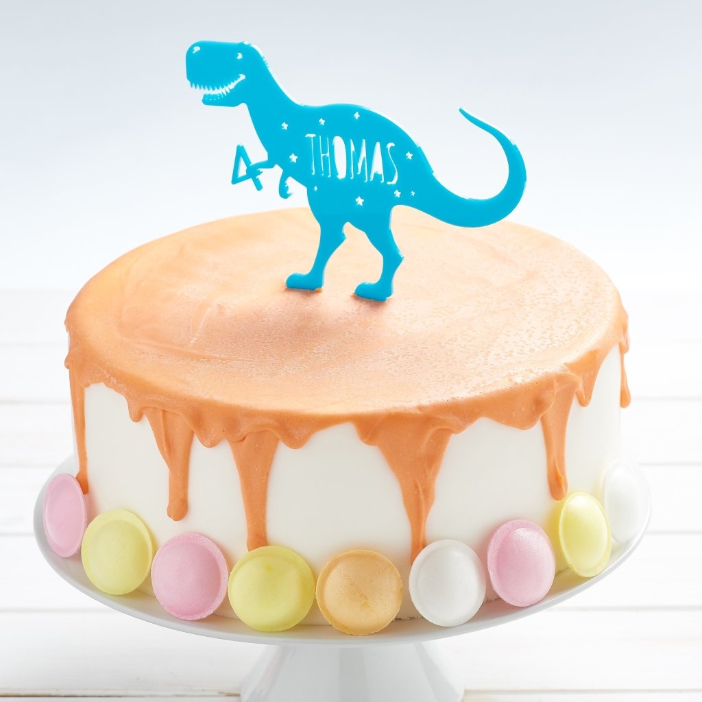 T Rex Dinosaur Cake Topper - Sunday's Daughter