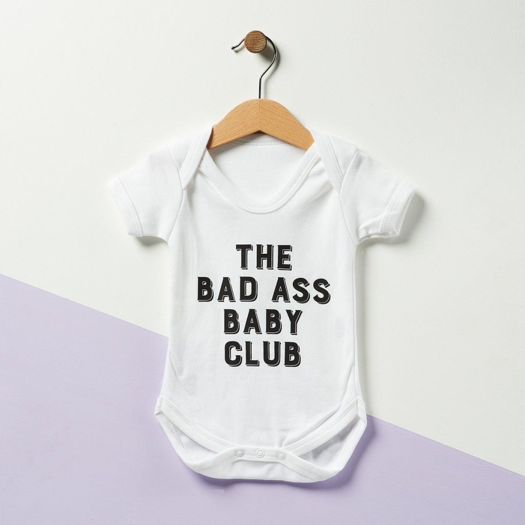 The Bad Ass Baby Club Baby Grow - Sunday's Daughter