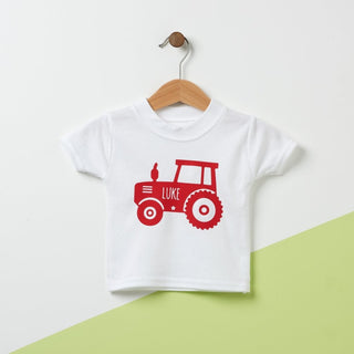 Tractor Personalised Kids T Shirt - Sunday's Daughter