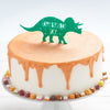 Triceratops Dinosaur Cake Topper - Sunday's Daughter