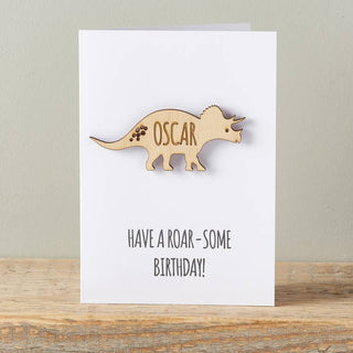 Birthday Dinosaur Card - Sunday's Daughter