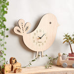 Wooden Bird Clock - Sunday's Daughter