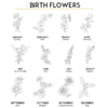 Birth Flowers - Sunday's Daughter